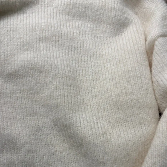 Abercrombie & Fitch Cream Crew Neck Sweater - Picture 4 of 4